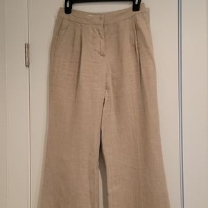 Michael Kors Wide Leg Linen Pant